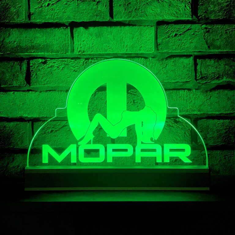 Buy Mopar Girl Logo LED Sign Led Signs and Neon Lights in Australia