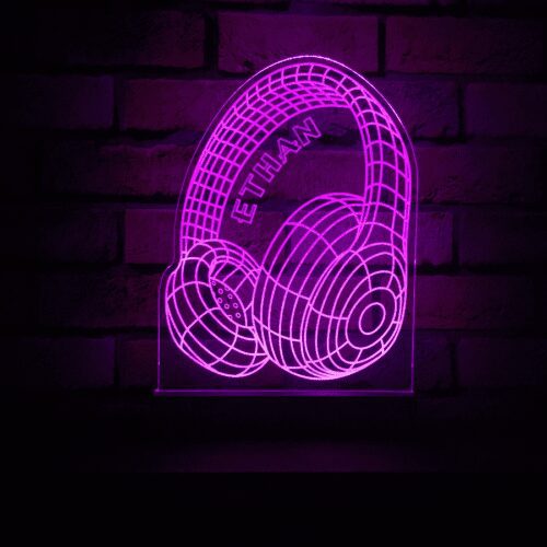 Buy Headphones LED Sign Led Signs and Neon Lights in Australia